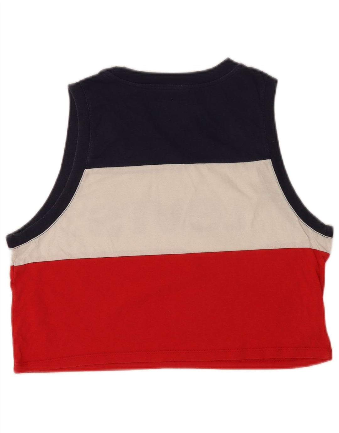 Damska kamizelka Levi's Crop Graphic Top UK 10 Small, wielobarwna, z blokami kolorów