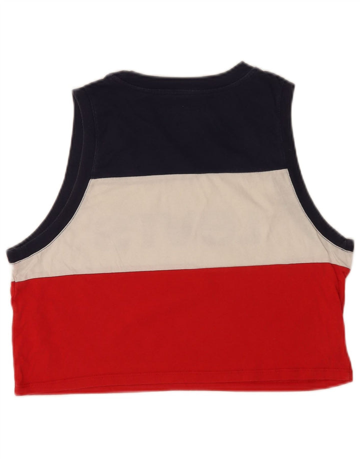 Damska kamizelka Levi's Crop Graphic Top UK 10 Small, wielobarwna, z blokami kolorów