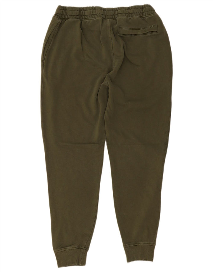 Męskie spodnie dresowe Gymshark, joggery, średnia bawełna khaki