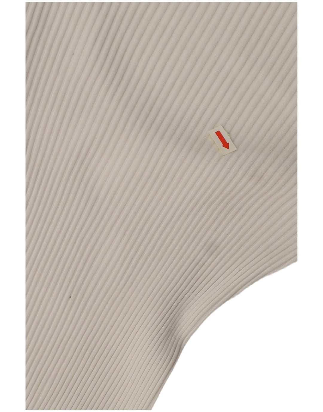 Damskie body z długim rękawem ZARA UK 8 Small White