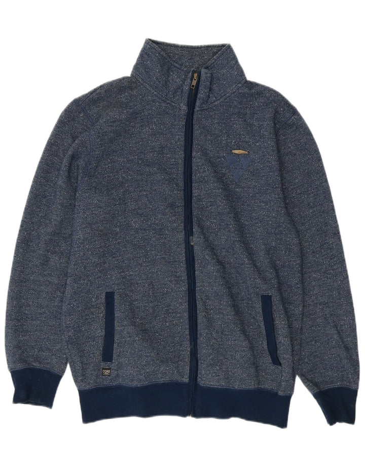 Męska kurtka dresowa Jack & Jones, duża, granatowa, bawełniana w cętki