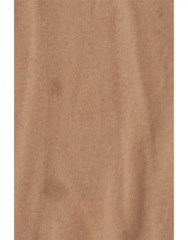 TIMBERLAND Męski sweter z okrągłym dekoltem, mały, beżowy, wełniany