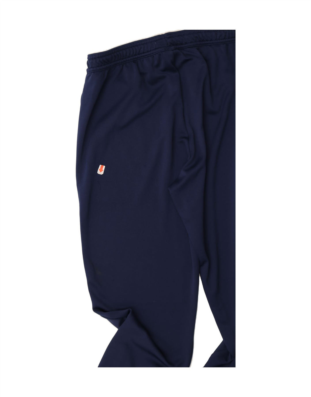 ADIDAS Womens Tracksuit Trousers UK 14 Large Navy Blue Polyester Vintage Adidas and Second-Hand Adidas from Messina Hembry 