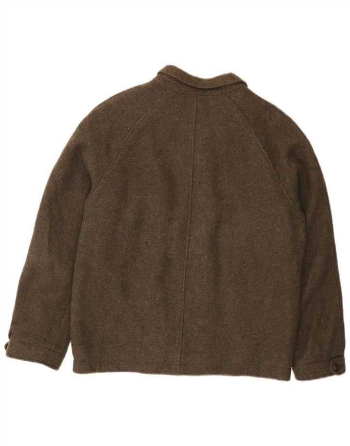 Męska kurtka użytkowa w stylu vintage IT 50, duża wełna khaki