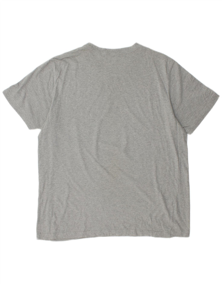 T-shirt męski TIMBERLAND o regularnym kroju z grafiką, 2XL, szary