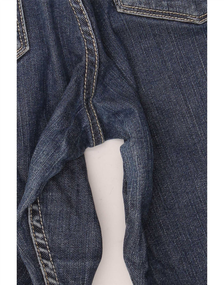 Damskie jeansy Bootcut Mustang W32 L32 Granatowe, bawełniane