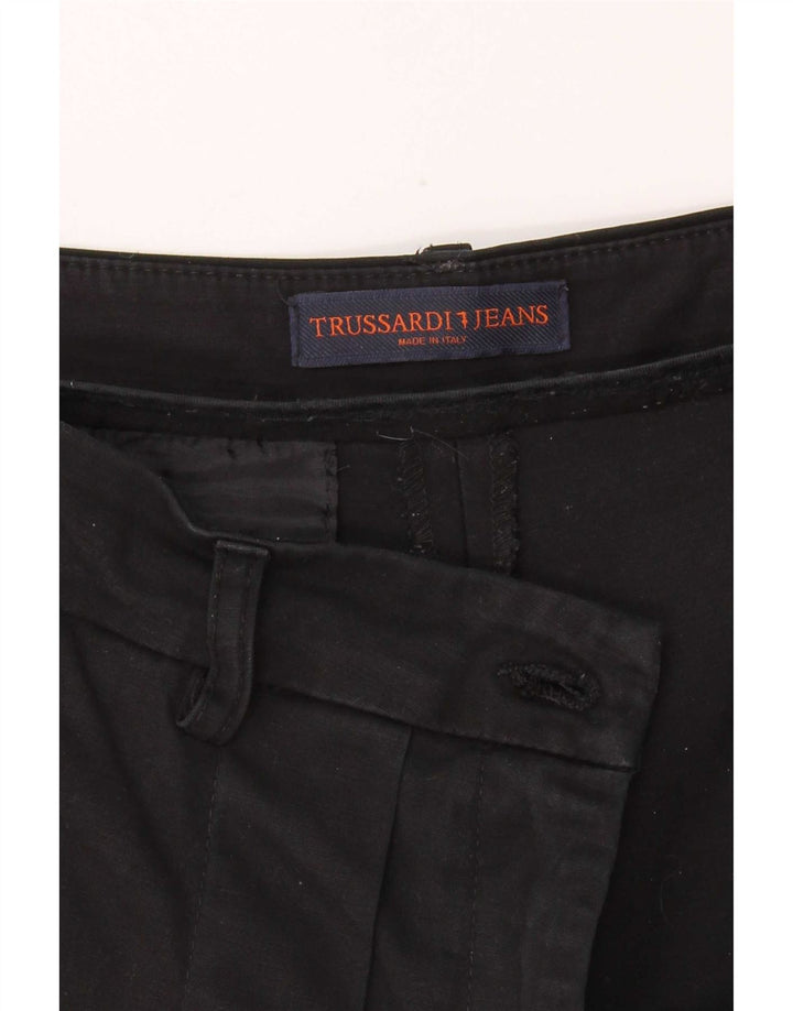 Damskie krótkie spodnie Trussardi W28 L23 Czarne