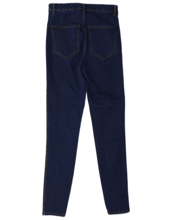 Damskie jeansy Zara Trafaluc Skinny EU 38 Small W28 L28 Granatowe