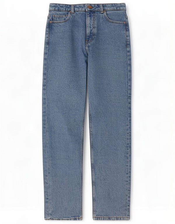 Damskie dżinsy z wysokim stanem Zara EU 34 2XS W24 L27 Niebieskie