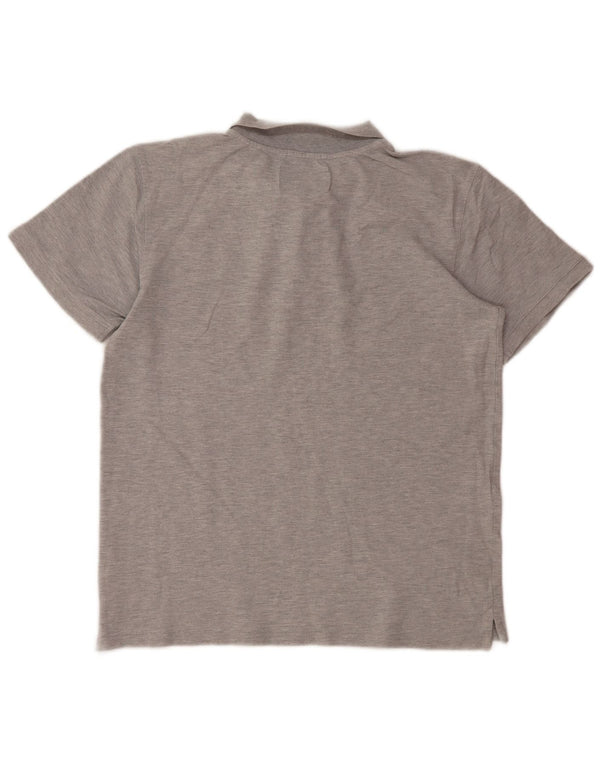 Damska koszulka polo Jack Wills UK 14, duża, szara bawełna