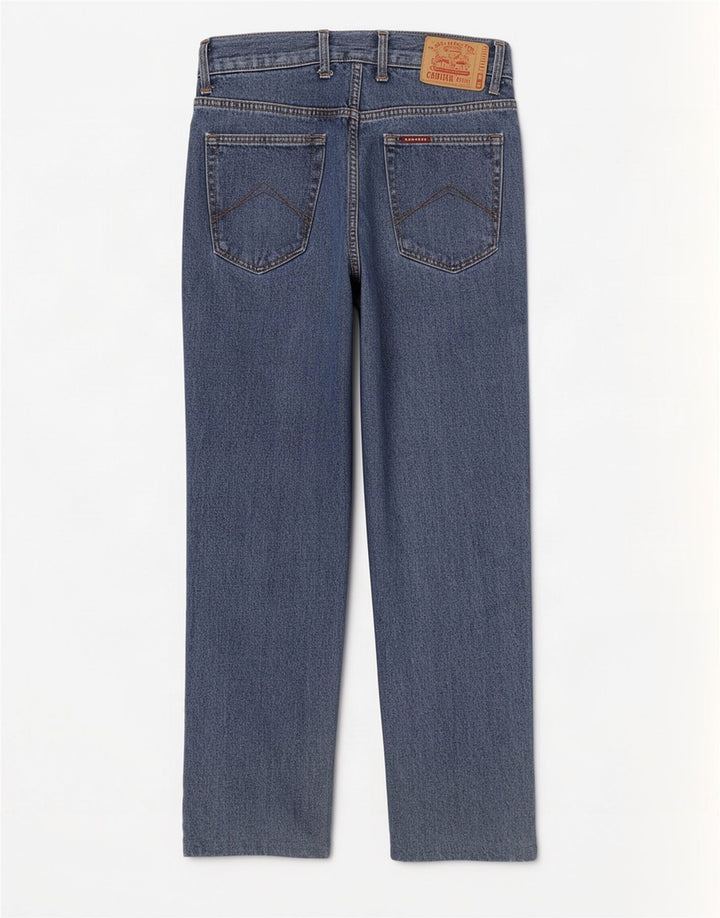 Damskie jeansy Carrera 700 Straight W38 L30 Niebieskie bawełniane