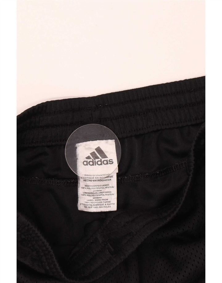 Chłopięce spodenki sportowe Adidas 8-9 lat, małe, czarne, poliestrowe