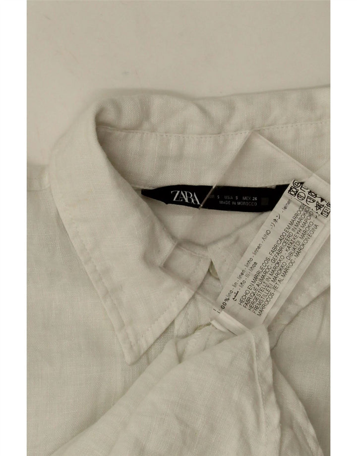 Damska koszula oversize Zara UK 10 Small White Line