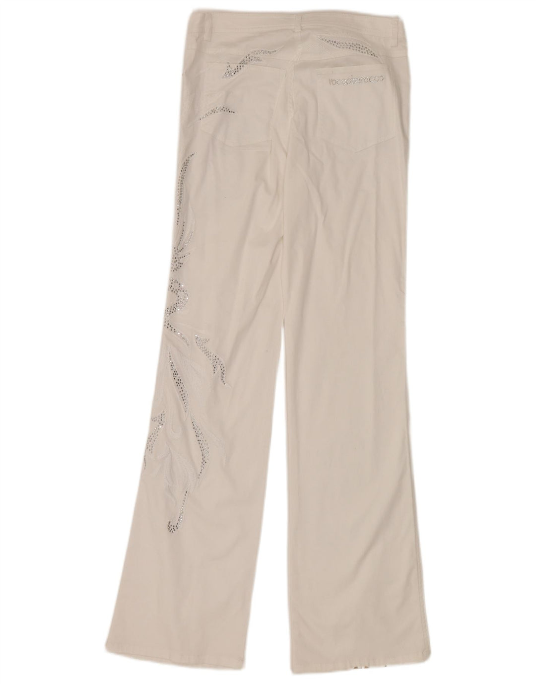 ROCCOBAROCCO Damski zestaw 2 guzików, 2 części UK 14 Średni W32 L34 Biały