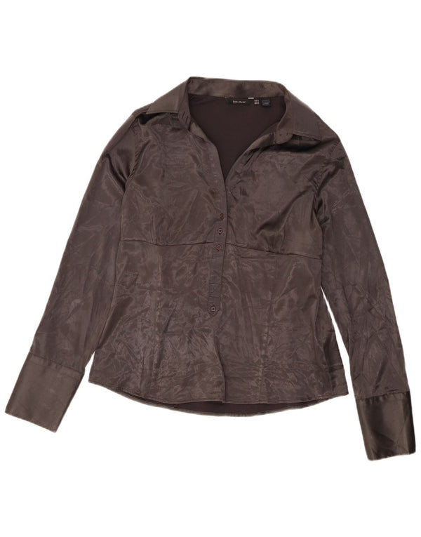 Damska bluzka koszulowa Zara UK 18 XL, szary poliester