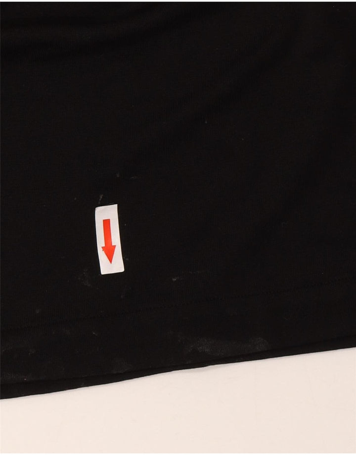 Damska sukienka maxi bez rękawów Massimo Dutti UK 10 Small Black Lyocell