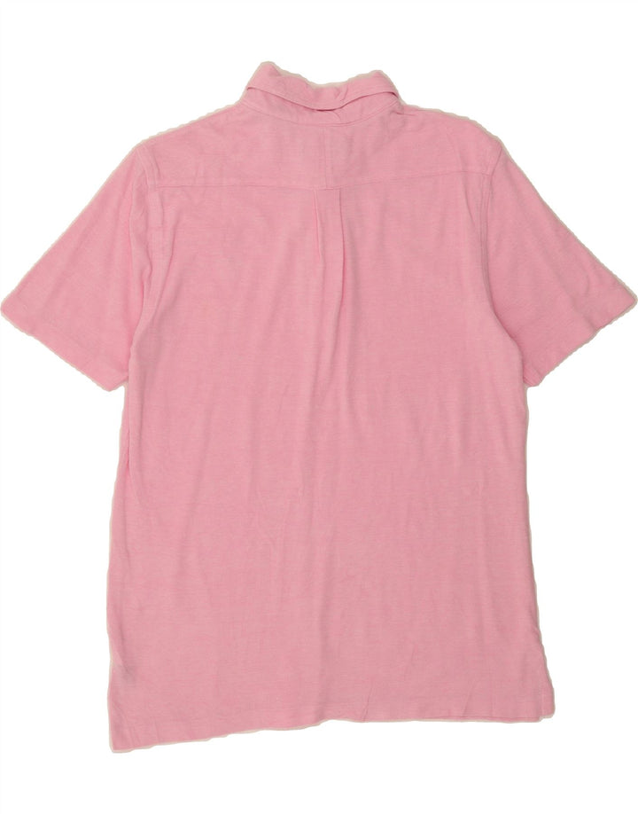 CHAPS Mens Polo Shirt Small Pink Cotton Vintage Chaps and Second-Hand Chaps from Messina Hembry 