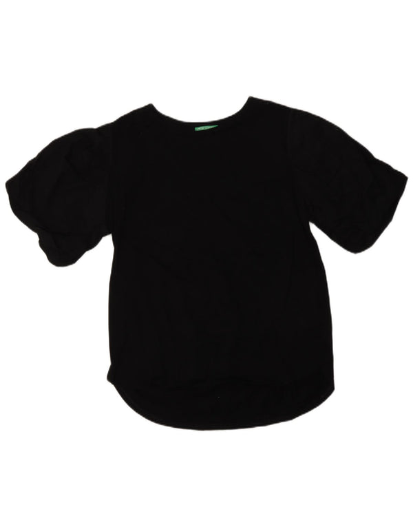 Bluzka damska BENETTON UK 12 Medium Black