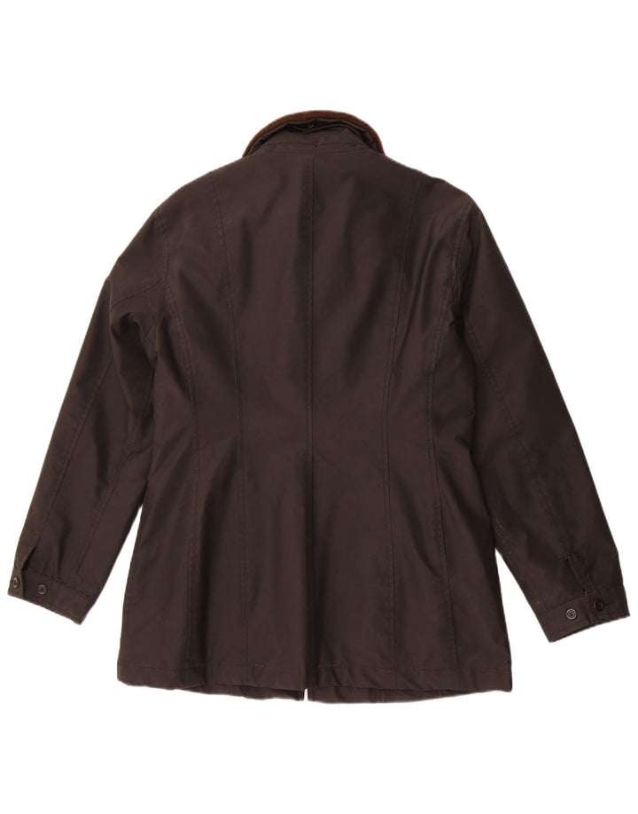 Płaszcz damski Esprit UK 14, średni czarny poliwinyl