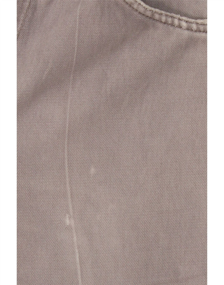 Damskie proste dżinsy Levi's W32 L28 Szara bawełna