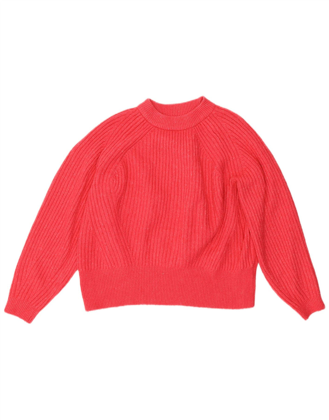 Marks & Spencer Damski sweter z okrągłym dekoltem, UK 14, średni róż