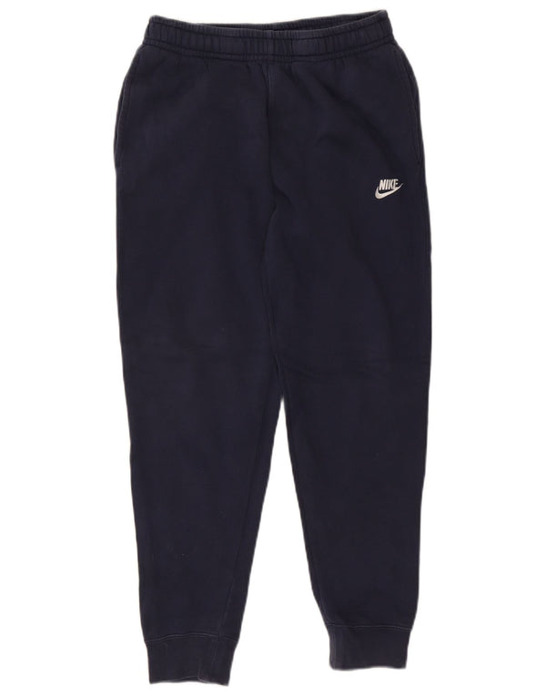 Męskie spodnie dresowe Nike, małe, granatowe, bawełniane