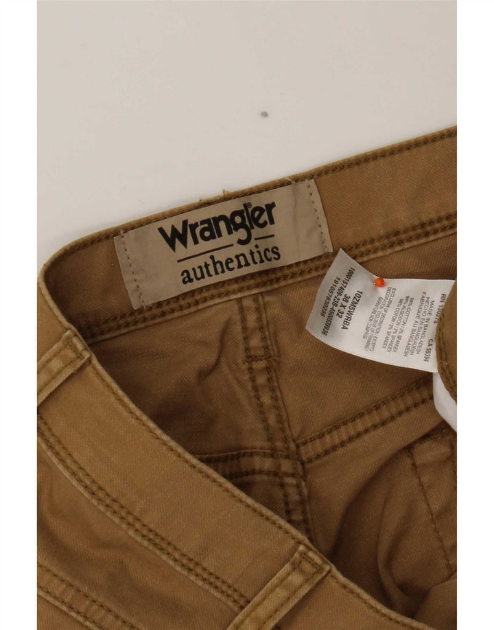 Spodnie męskie Wrangler Straight Cargo W38 L32 Beżowa bawełna
