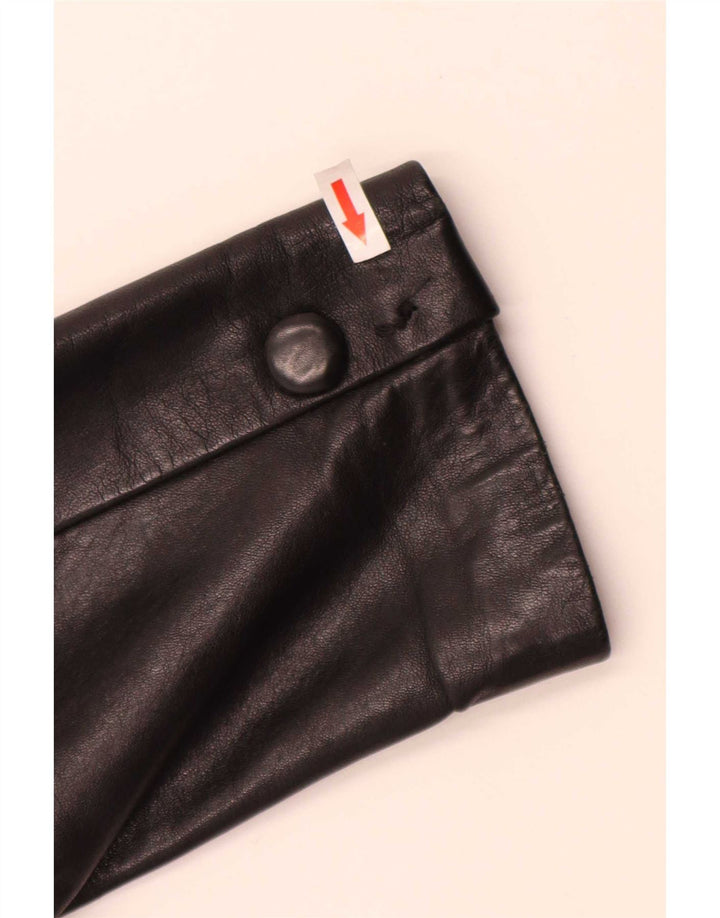 Vintage męska skórzana marynarka zapinana na 3 guziki IT 54 XL czarna