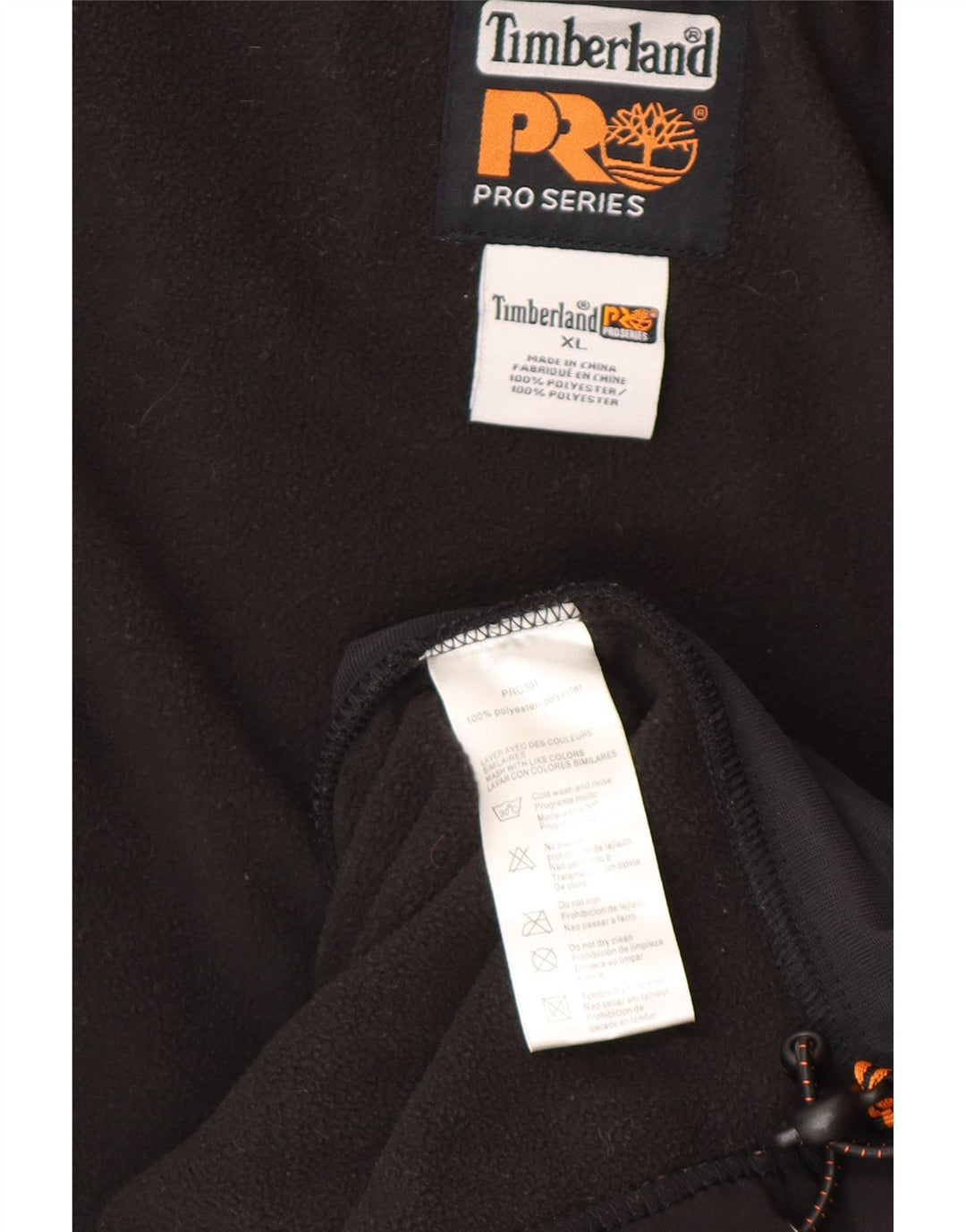 Męska kurtka wiatrówka Timberland UK 42 XL, czarny poliester