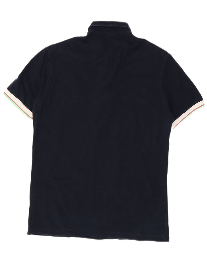 Męska koszulka polo Fred Perry, mała, granatowa, bawełniana