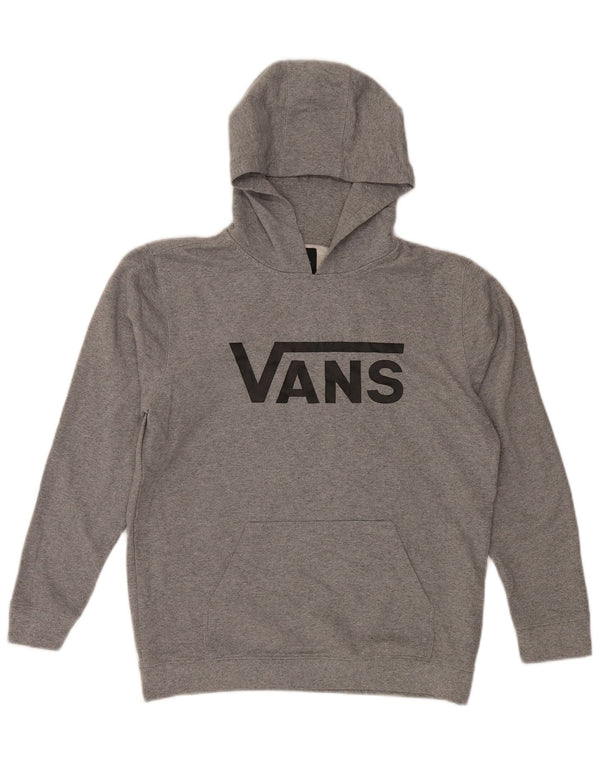 Damski sweter z kapturem VANS, UK 18 XL, szary, bawełniany
