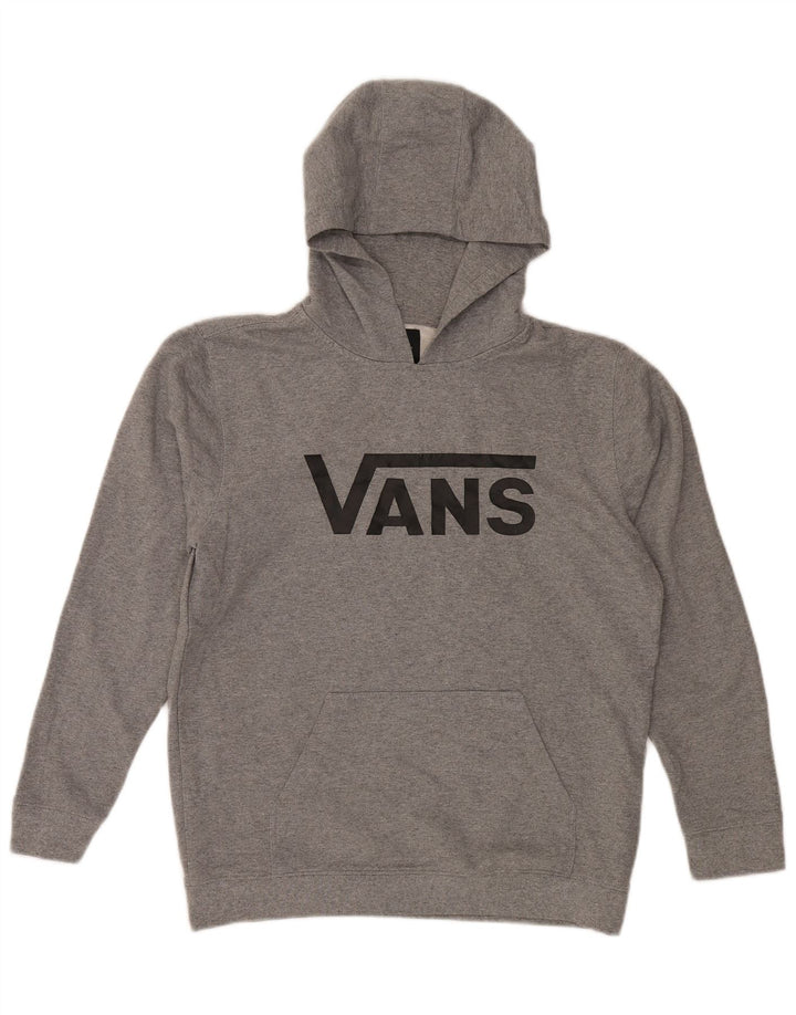 Damski sweter z kapturem VANS, UK 18 XL, szary, bawełniany