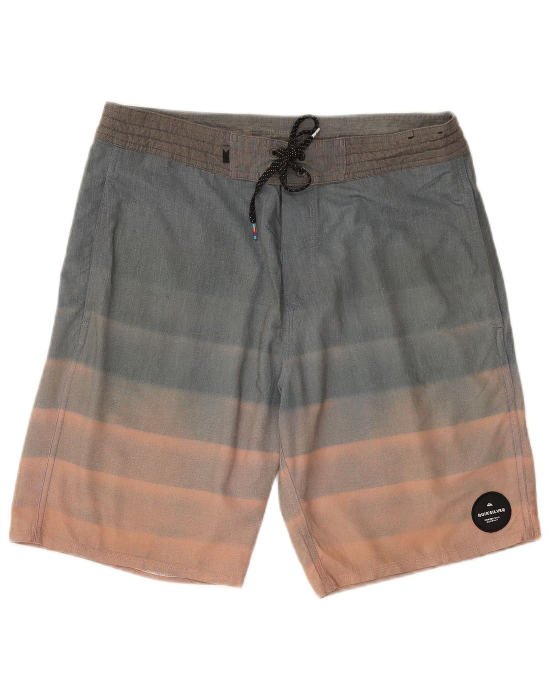Męskie spodenki kąpielowe Quiksilver, poliester w kolorze średnioniebieskim