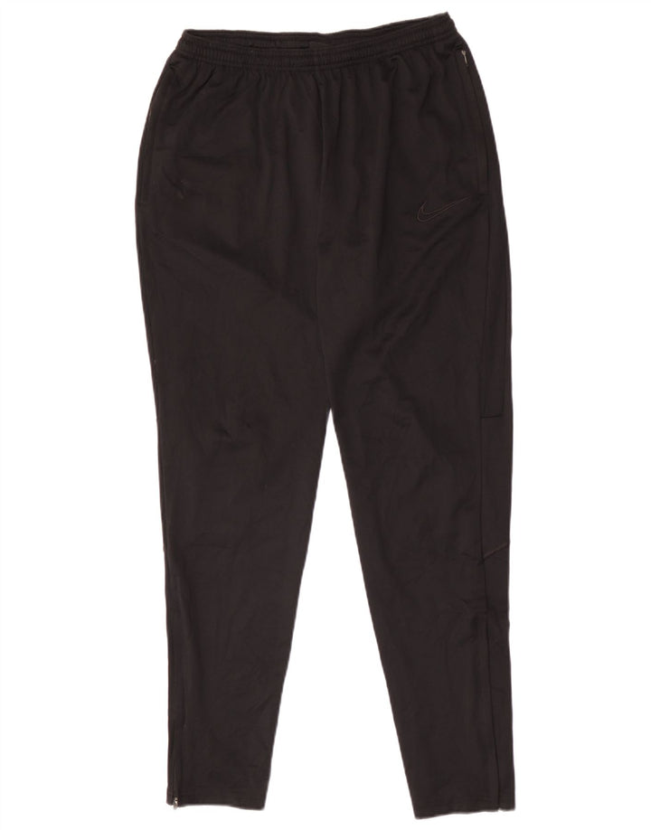 Męskie spodnie dresowe Nike Dri Fit, duże, czarne, poliestrowe