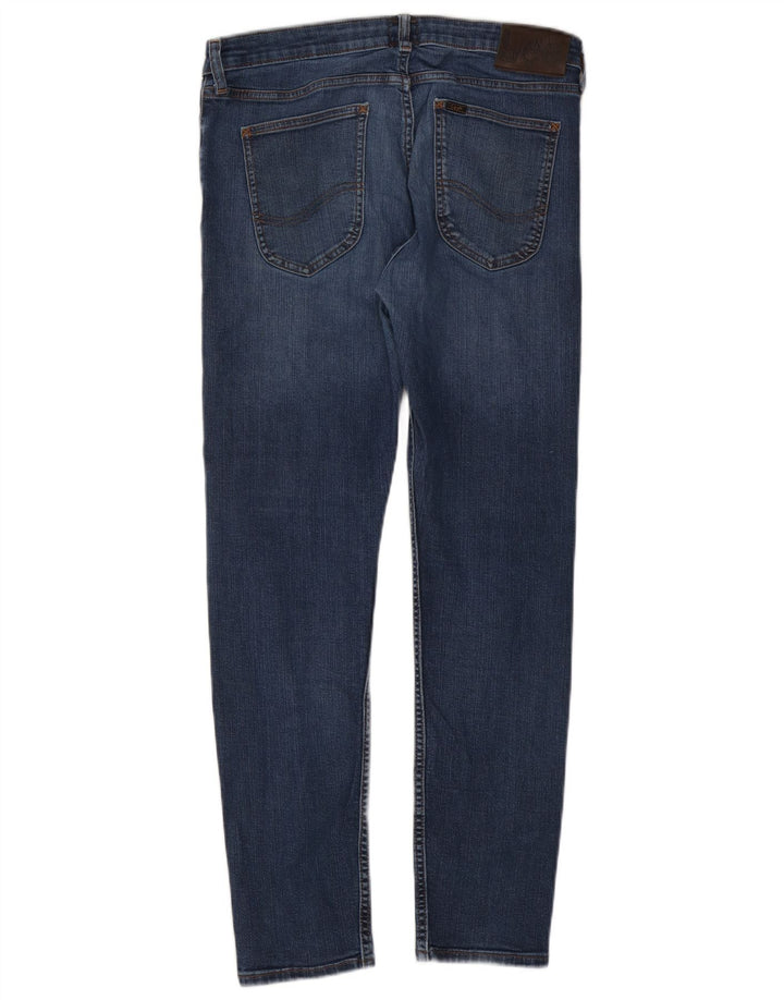 Damskie jeansy Lee Malone Slim W34 L30 Niebieskie bawełniane