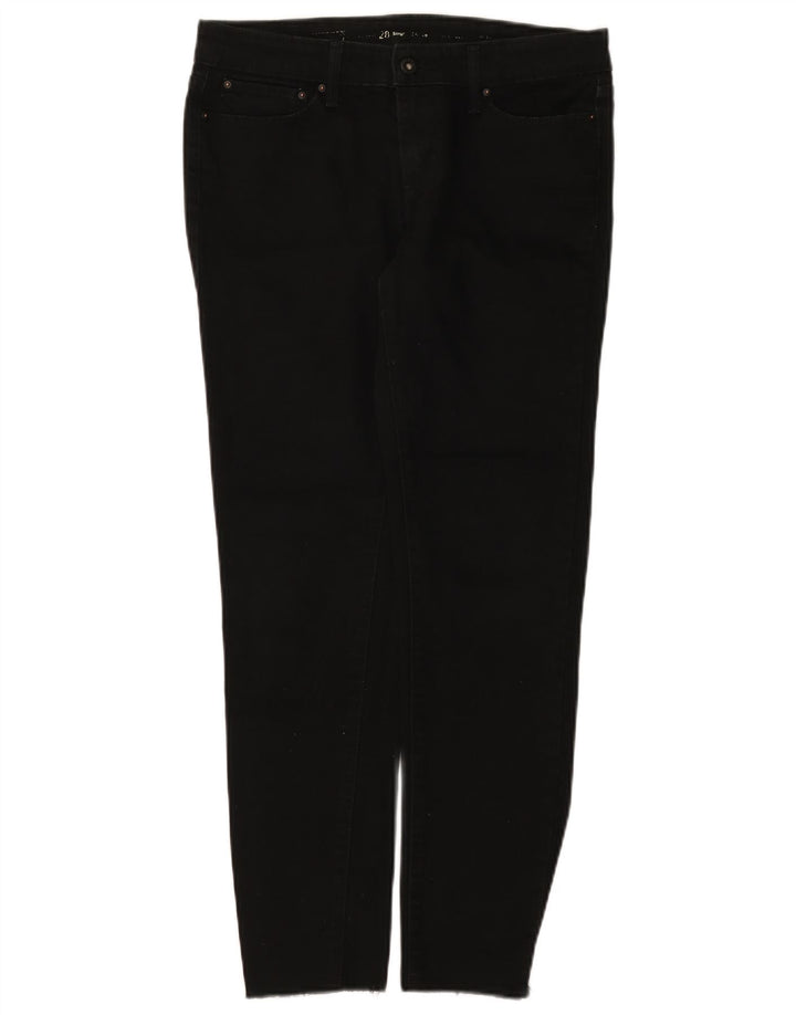 Damskie jeansy Levi's lekko zakrzywione slim W28 L28 czarne