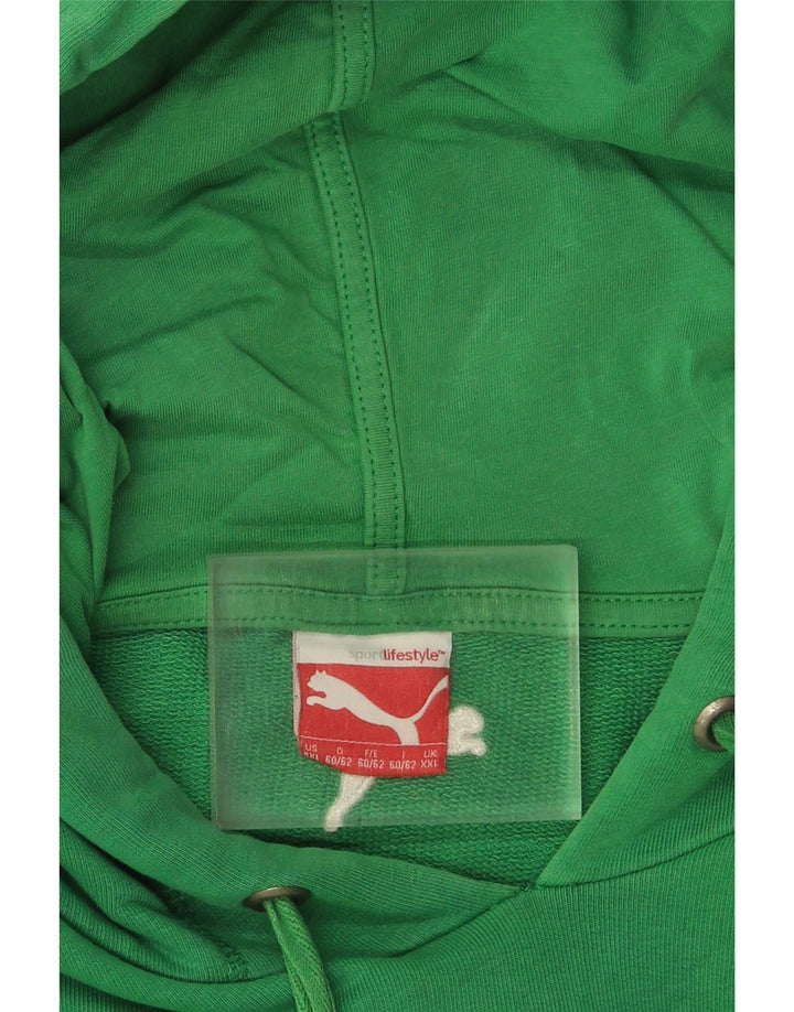 Męski sweter z kapturem Puma Graphic 2XL w kolorze zielonym