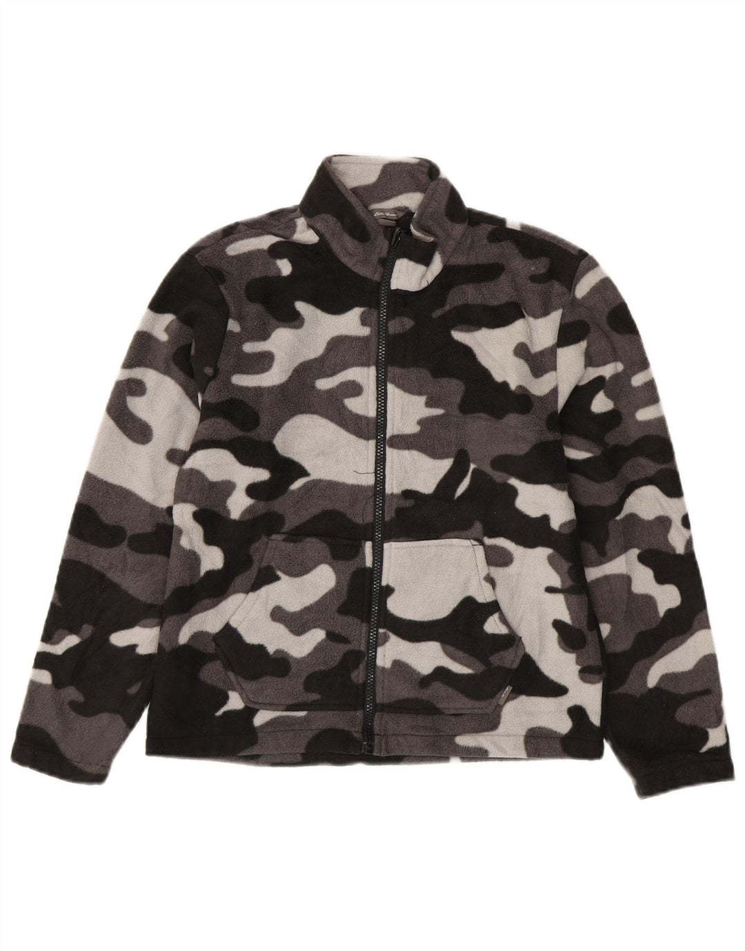 Chłopięca kurtka polarowa Eddie Bauer 10-11 lat, średni czarny kamuflaż