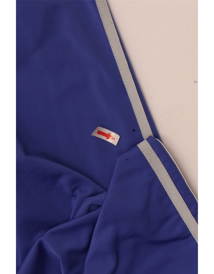 Męskie spodnie dresowe Adidas UK 36/38 Mały niebieski poliester