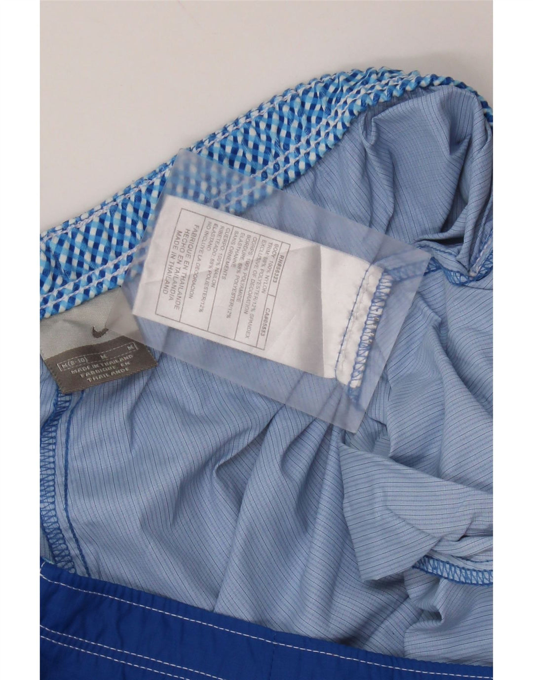 Damskie spodenki sportowe Nike US 8/10, średni niebieski nylon