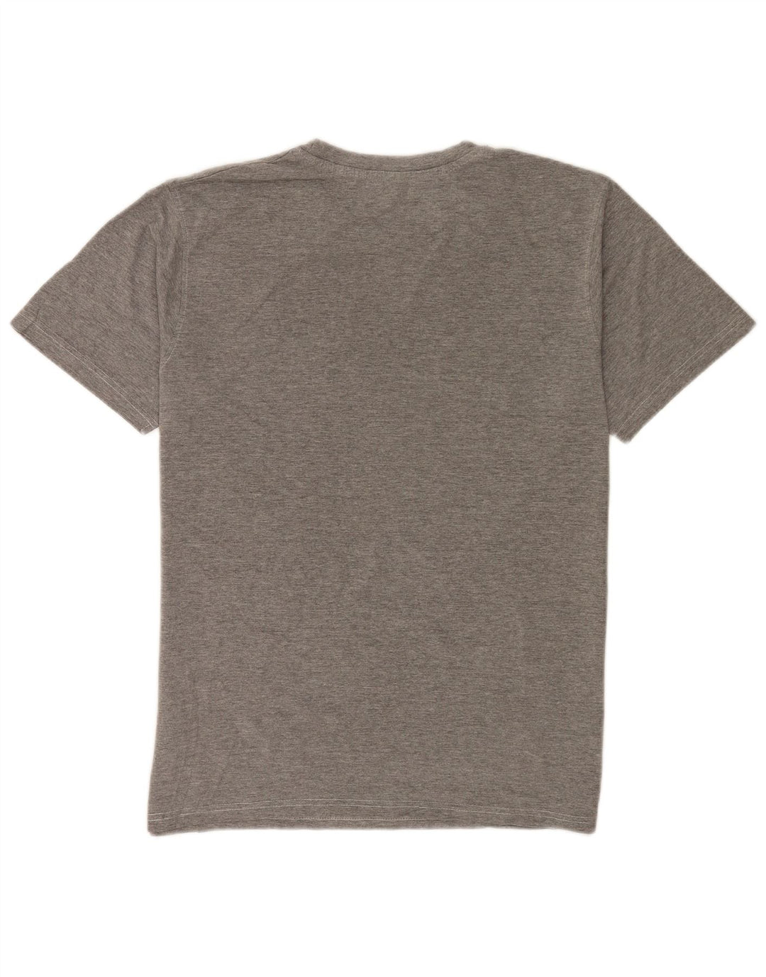 Męski T-shirt z grafiką Mountain Warehouse, średnioszary, bawełniany nakrapiany
