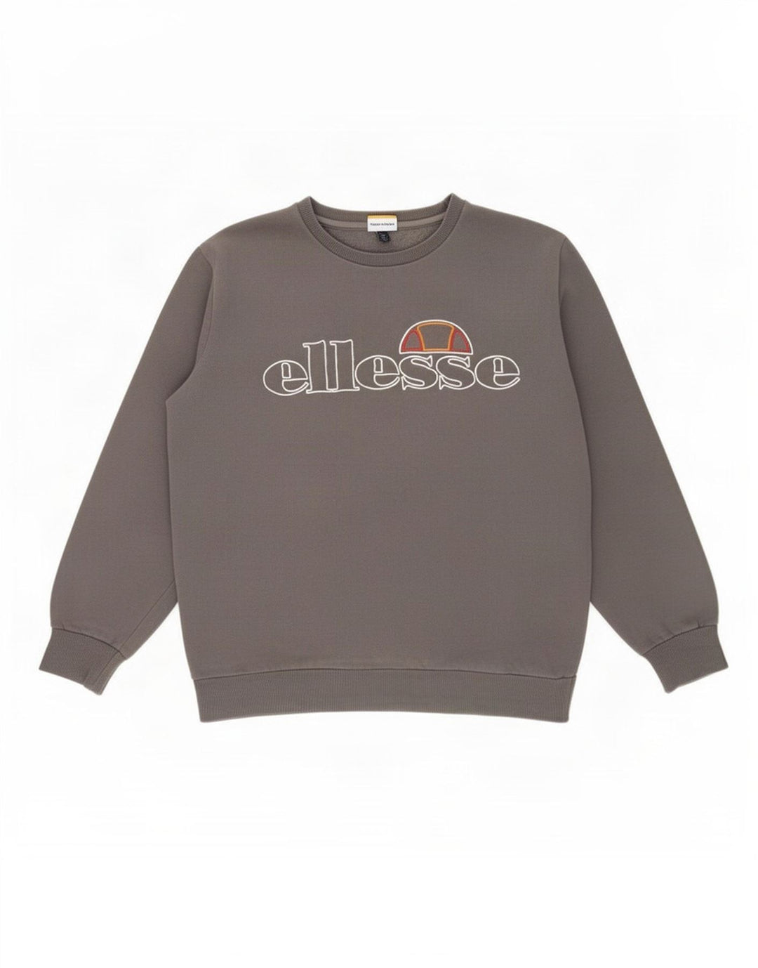 Męska bluza z grafiką Ellesse, duża, szara, bawełniana