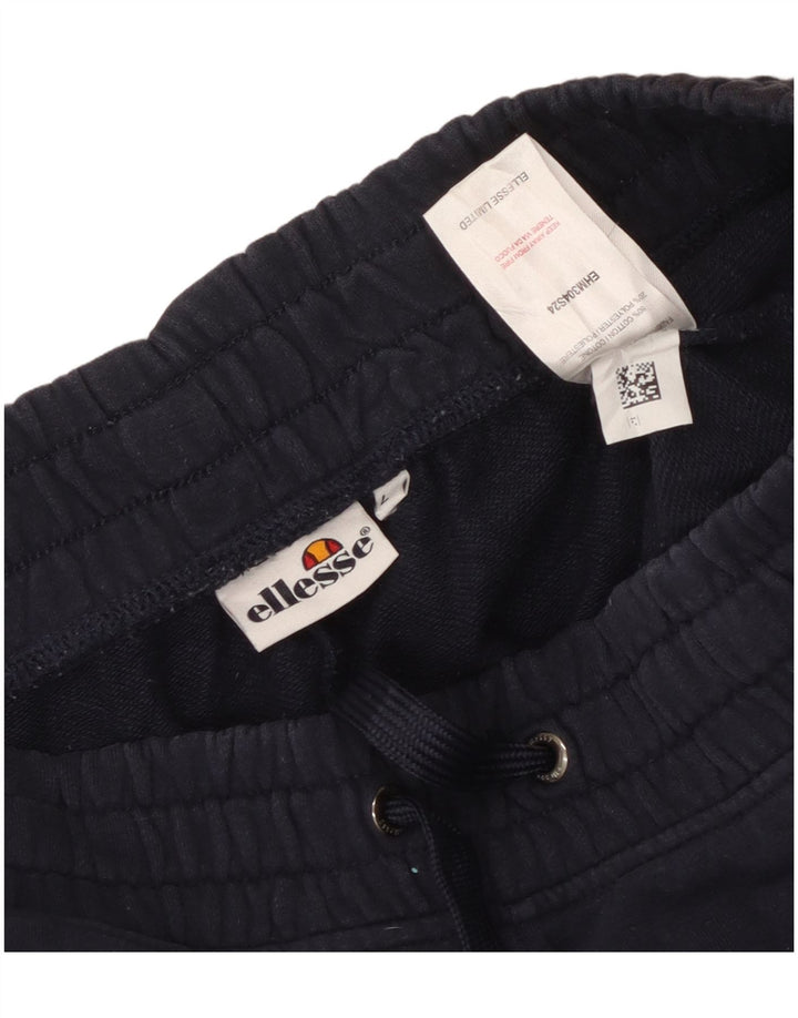 Męskie spodenki sportowe Ellesse Graphic, duże, granatowe, bawełniane