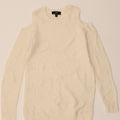 MOSSIMO Womens Crew Neck Jumper Sweater UK 6 XS White Acrylic Vintage Mossimo and Second-Hand Mossimo from Messina Hembry 