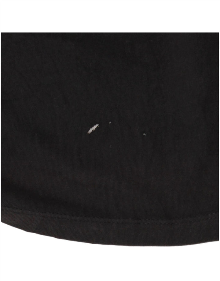 Męski T-shirt Superdry, duży, czarny, bawełniany