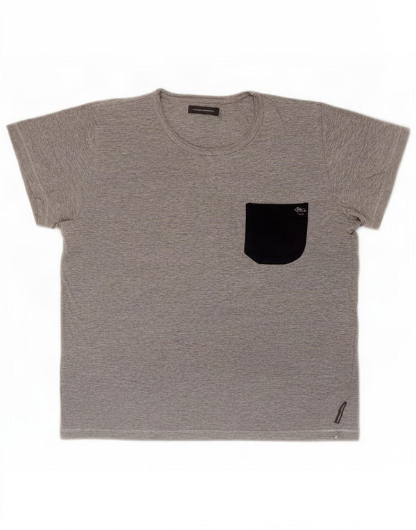 T-shirt damski French Connection Top UK 16 Large Grey Flecked Cotton