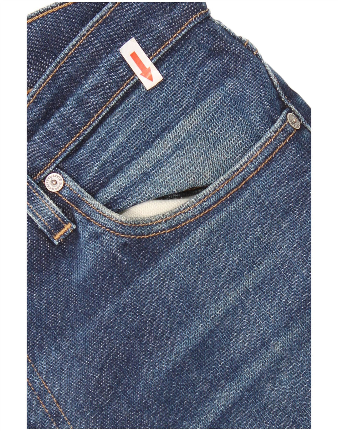 Męskie jeansy Levi's 511 Slim W33 L32 Niebieska bawełna