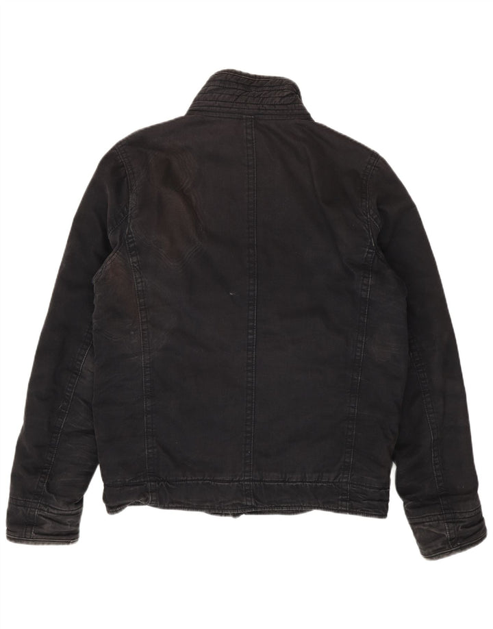 Kurtka męska Hollister Utility UK 40, duża, czarna, bawełniana