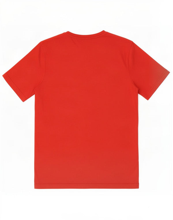 Puma Mens Graphic T-Shirt Top Medium Red Cotton