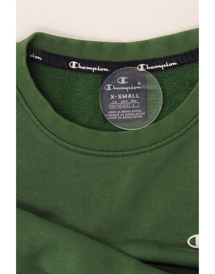 Bluza męska CHAMPION, sweter XS, zielony